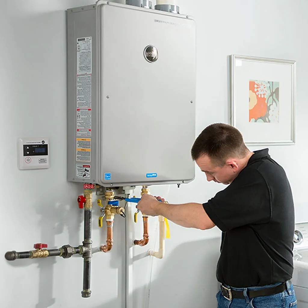 tankless water heater repair in Garland, TX